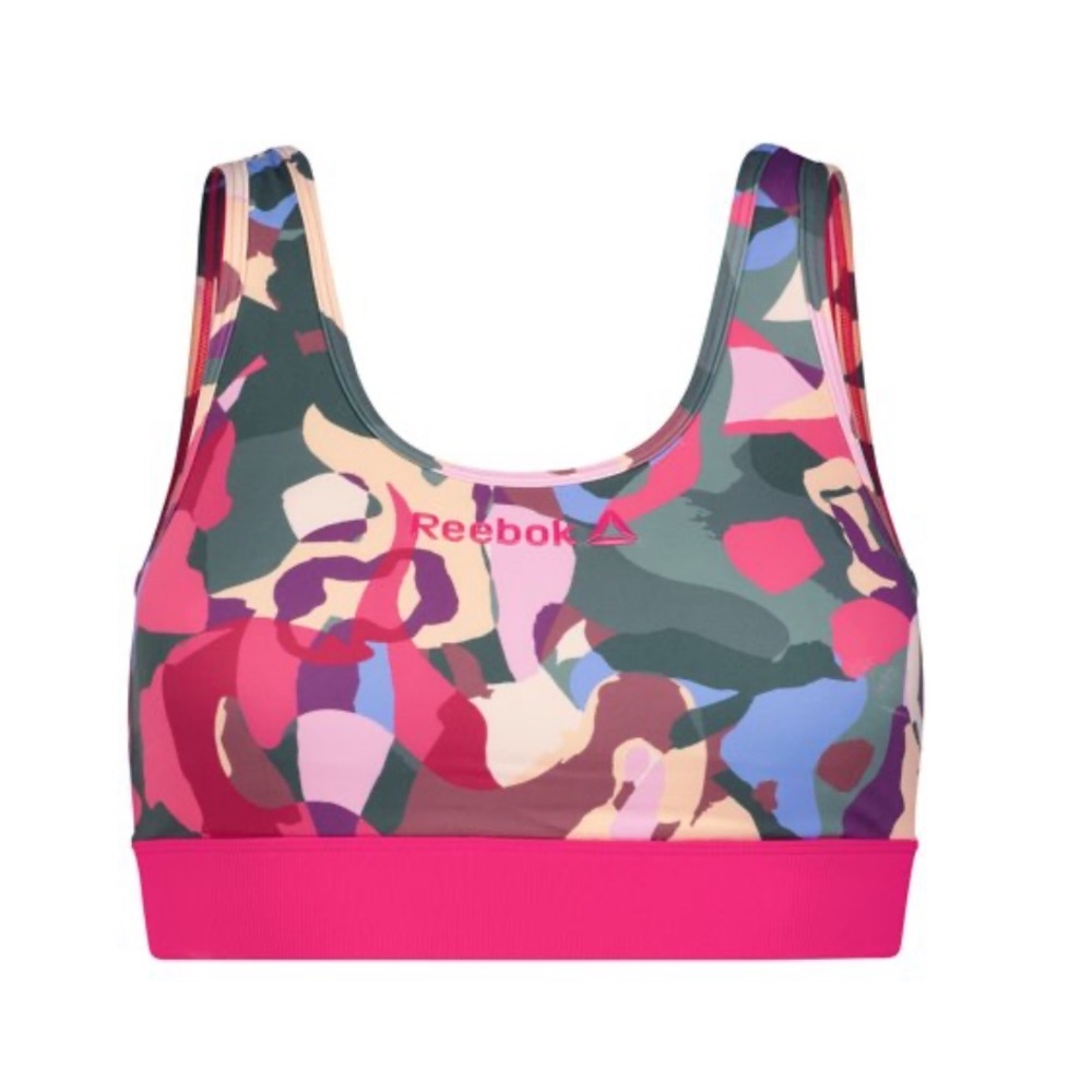 Reebok Women's Camouflage Sports Bra new - Picture 1 of 10